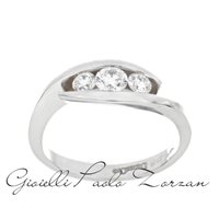 Anello Donna Oro Donna in Oro bianco Diamante 0.60 Ct DNOR3331 - DNOR3331